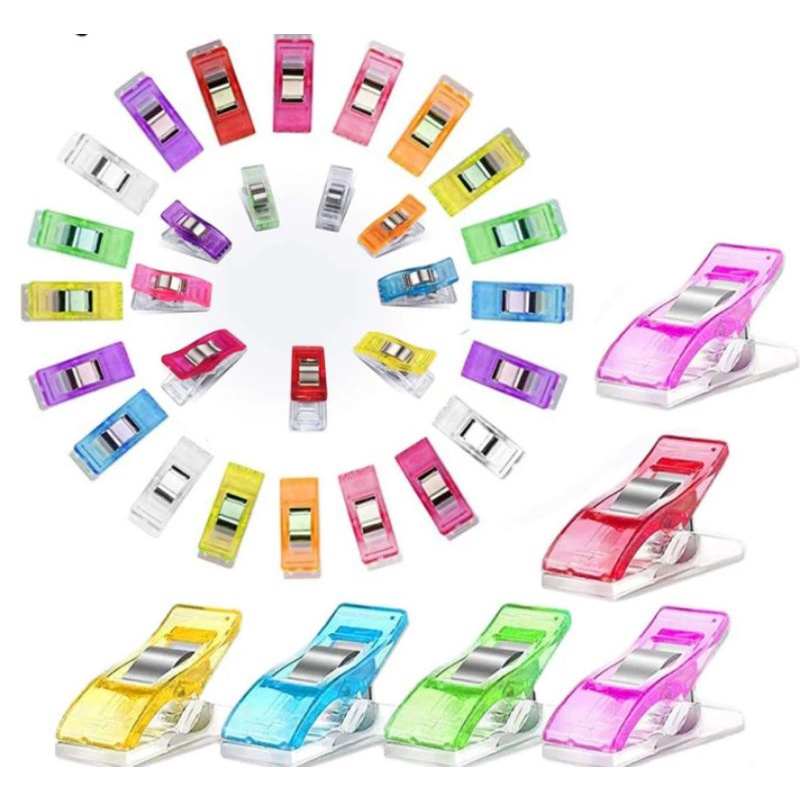 10 Mini Prendedor De Tecido, Clips Para Patchwork