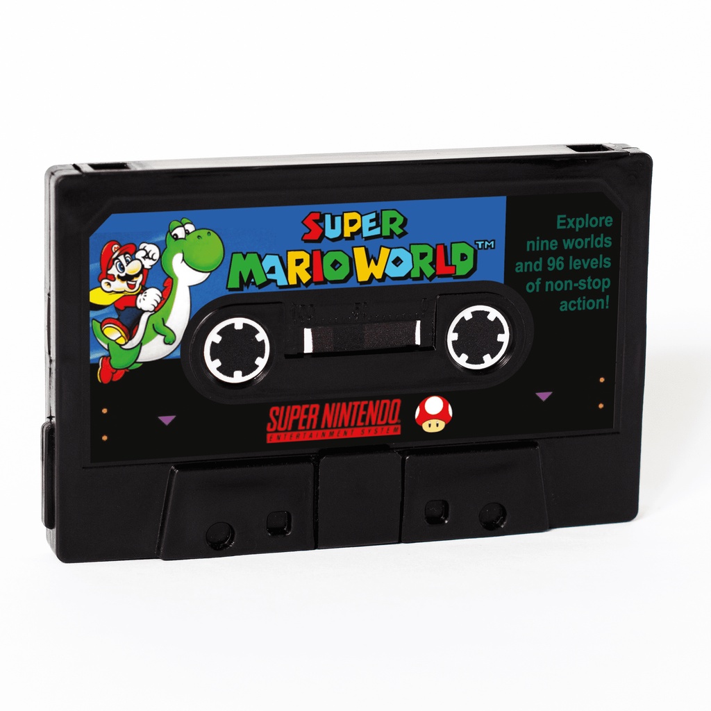 Carteira K7 – Super Mario World – Carnaúba Estúdio