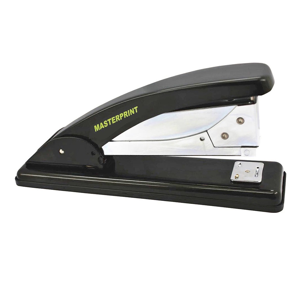 Grampeador Grande de Metal 19,5cm Grampos 26/6 até 25 Folhas Masterprint MP400