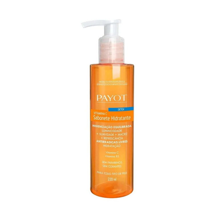 Sabone Liquido Vitamina c Payot Hidratante Detox