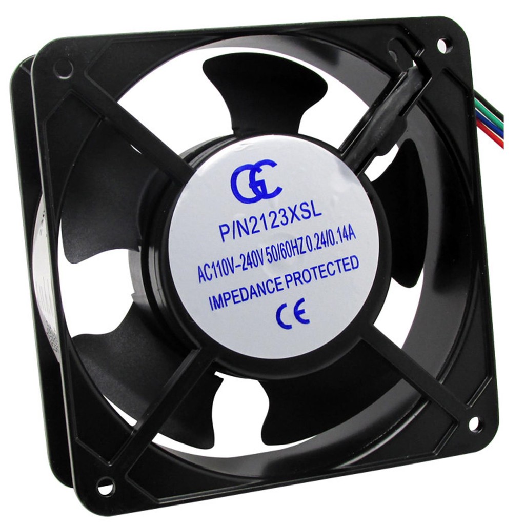 Micro Ventilador 120×120 Bivolt Fan Cooler Ventoinha 120x120x38 Bivolt 110/220v