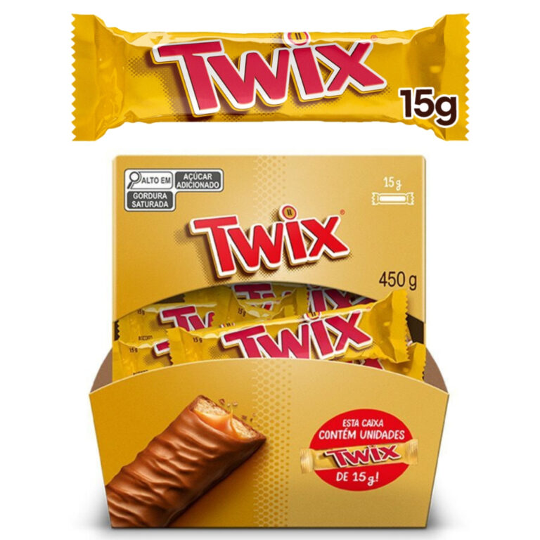 Chocolate Twix 450g C/30unidades 15g – Mars
