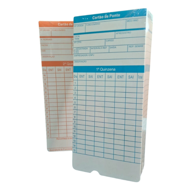 Cartão ponto relógio cartográfico X Card 200 (T