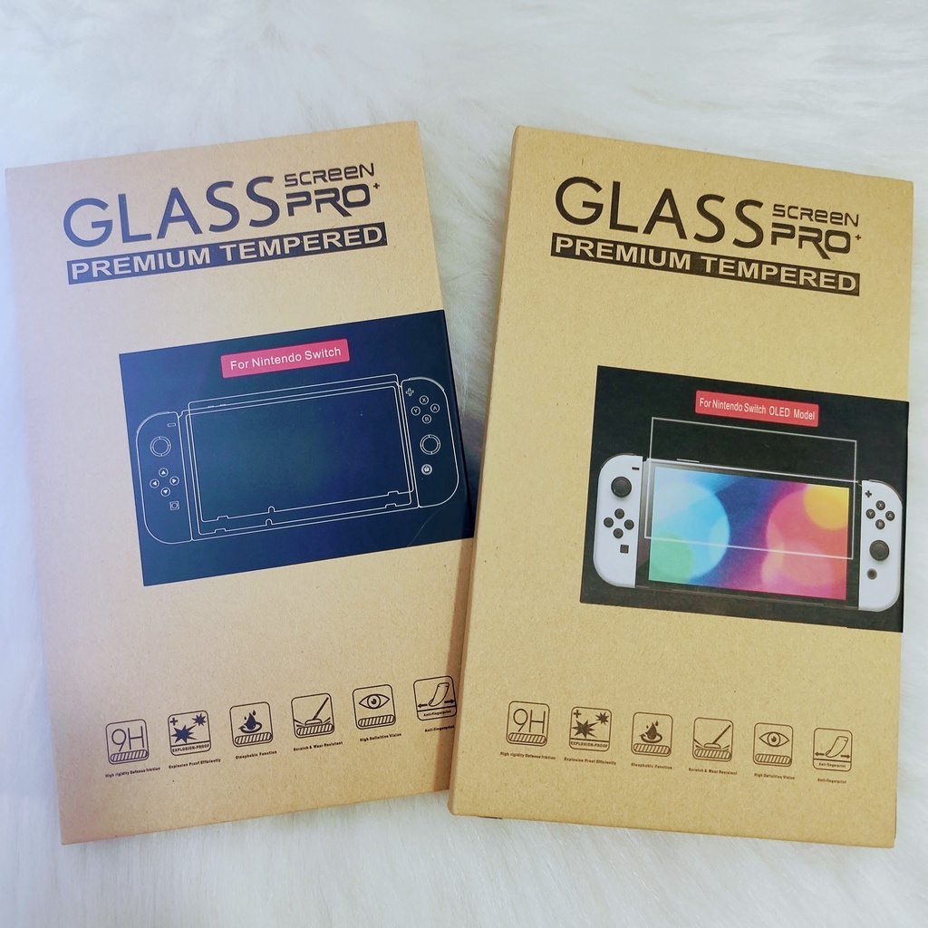 Pelicula Protetora De Vidro Para Tela De Nintendo Switch