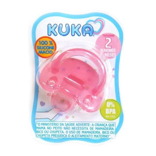 CHUPETA KUKA 100% SILICONE ORTODONTICA SOFT  N. 2 