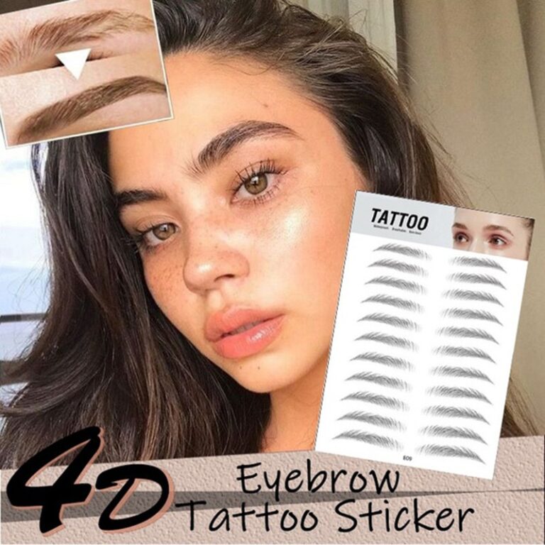 Adesivos / Tatuagem Adesiva 3D para Sobrancelhas 