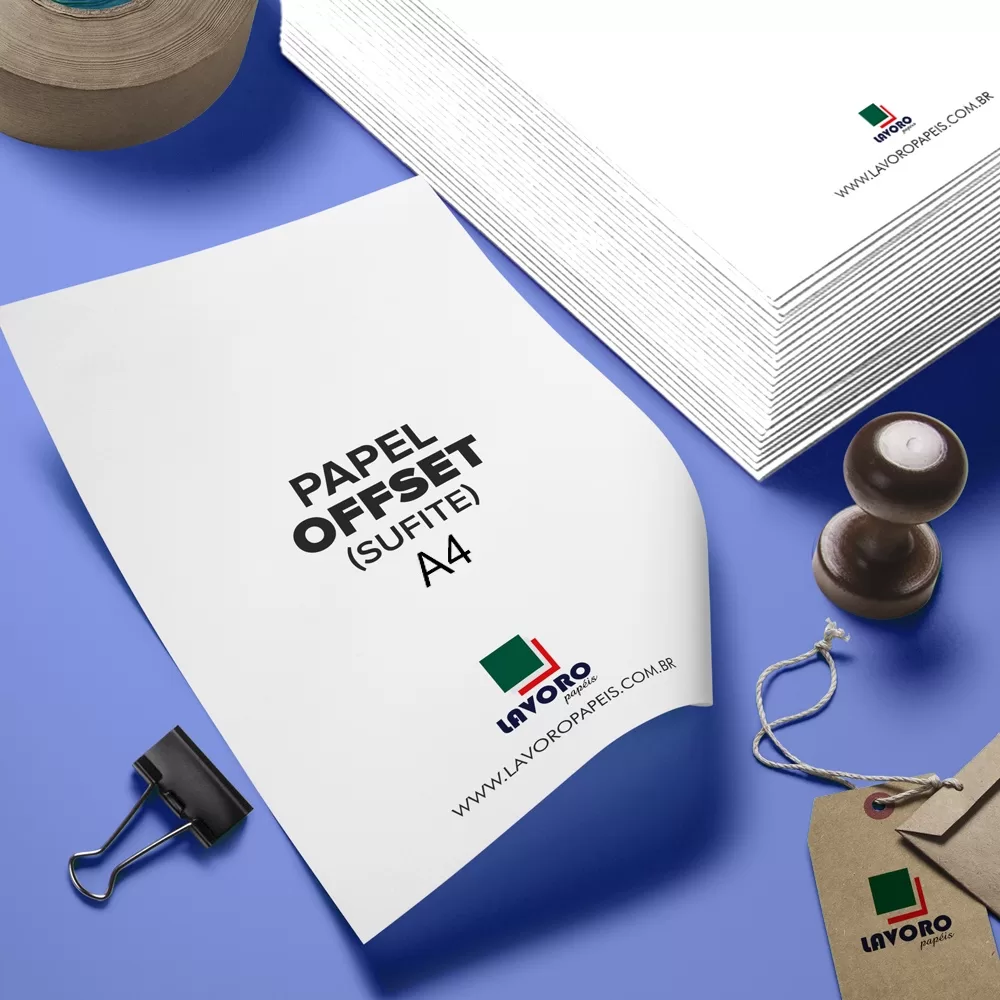 Papel Offset Sulfite 75g A4 250 Folhas