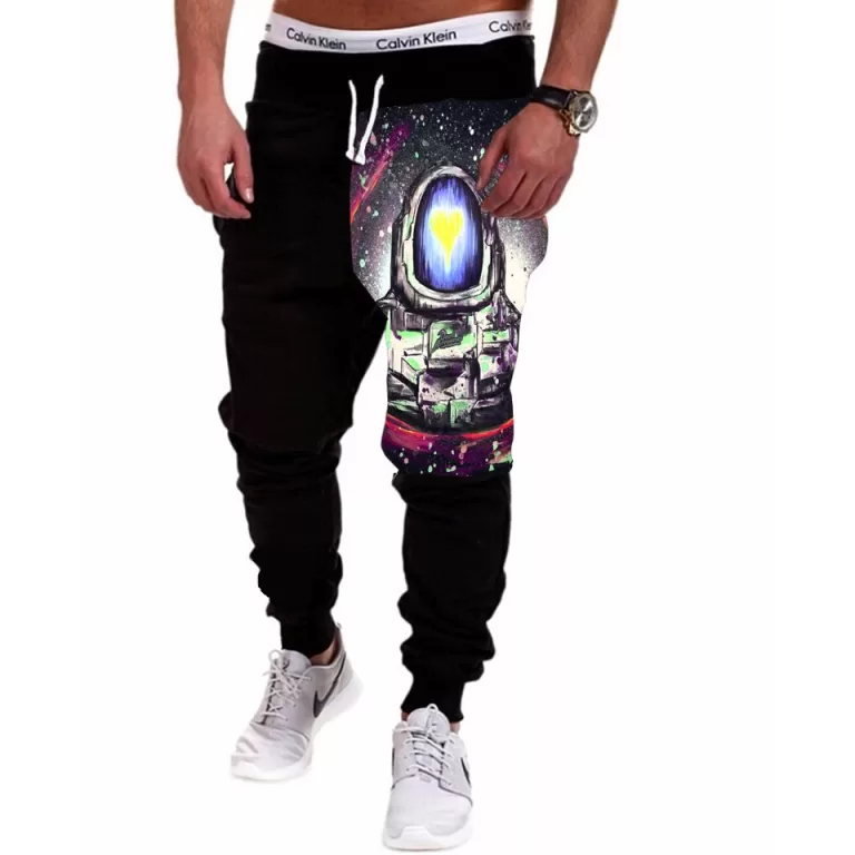 Calça Masculina de Moletom Estampada Por Sublima