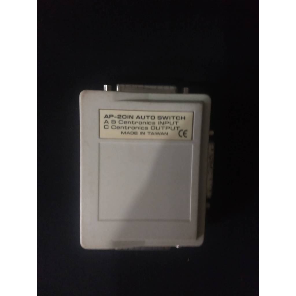 Switch 3 portas Serial Lpt de Diversos Procedimentos em informatica Bom Estado