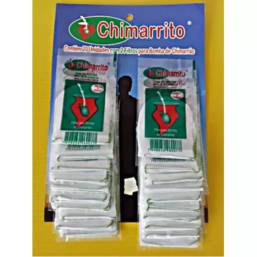 Filtro Para Bomba De Chimarrão Com 40 Unidades E 