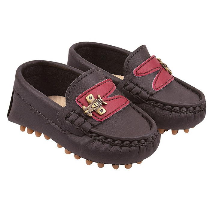 Mocassim Sapato Infantil Menino Masculino Bebê Pr