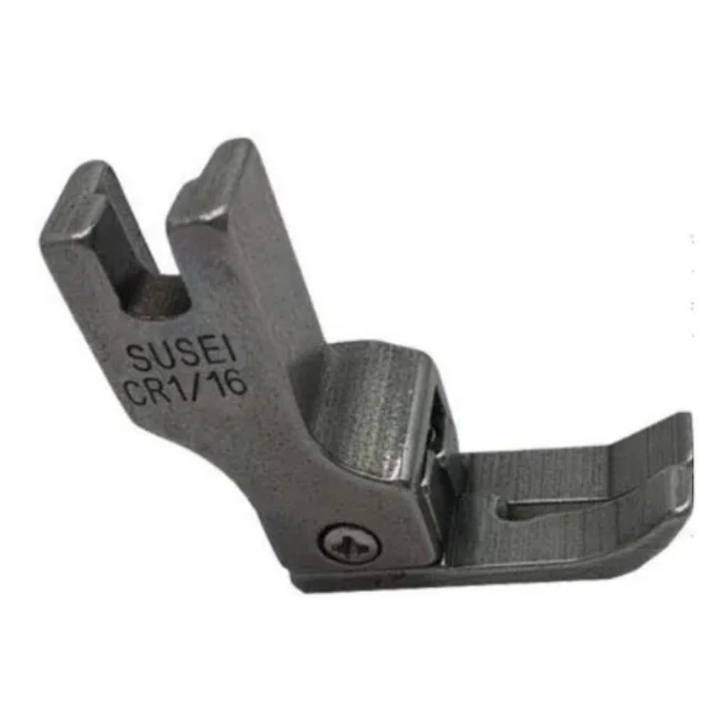 calcador de pesponto para maquina de costura reta industrial 1/16