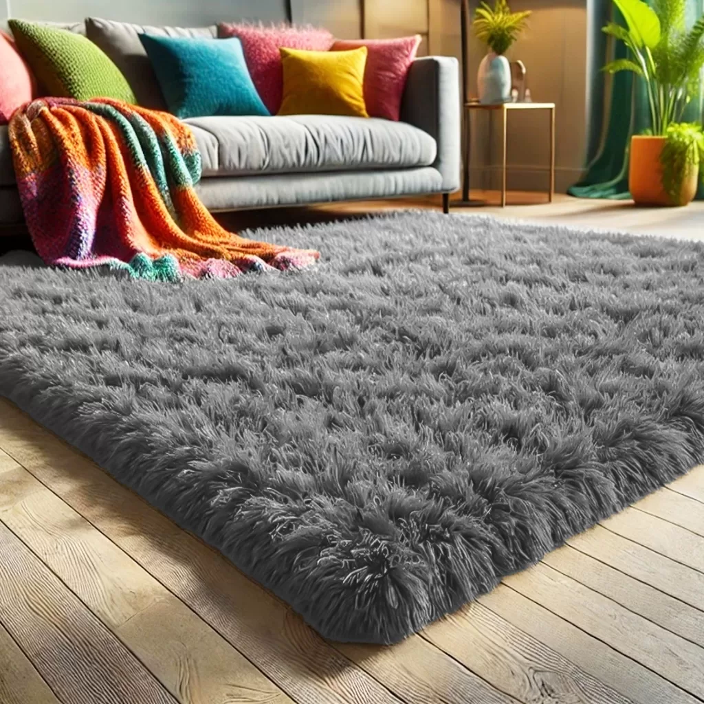 Tapete 2,00 X 1,50 Peludo Felpudo Fofinho Macio Para Quarto Sala