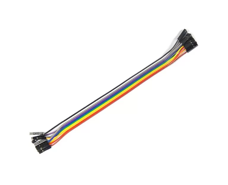 Cabo Jumper 20Cm Femea X Femea 10 Unidades Para Ar