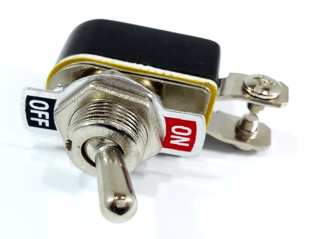 Botão Metal Caça 100 Unid KNH-1S 2T Chave Tik Tak 2 Posições