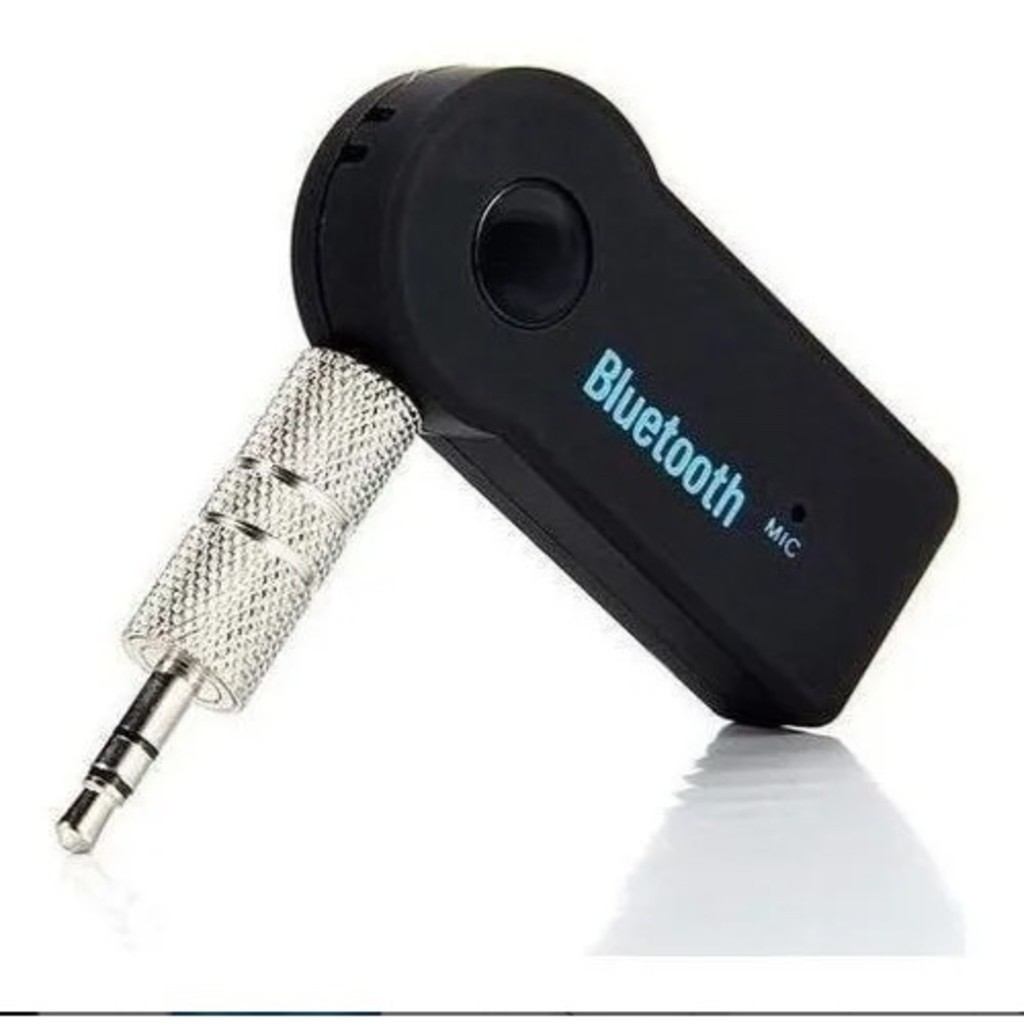 Receptor Bluetooth P2 3.5mm para Carro e Som | Adaptador Áudio Wireless com Microfone Hands Free