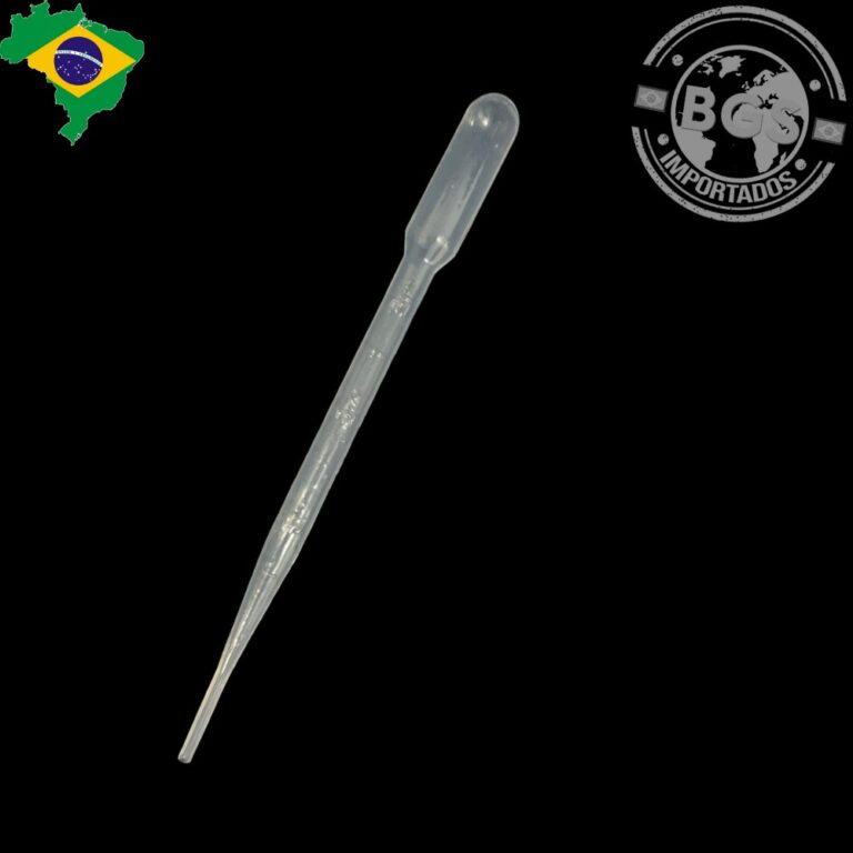 Pipeta Plastica Pasteur Conta Gotas 3 ML Graduada 