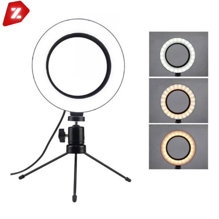 Ring Light Iluminador Selfie Makeup + Tripé De Me