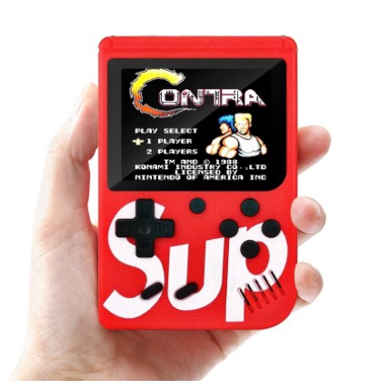Mini Video Game Portátil Sup C/ 400 jogos + 1 Con
