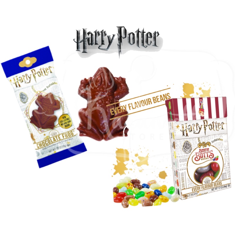 Kit Dupla Harry Potter – Frog Chocolate Sapo + Feijõezinhos – USA