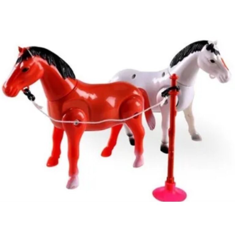 Cavalo De Brinquedo  Fazendinha Com Poste Corda E 