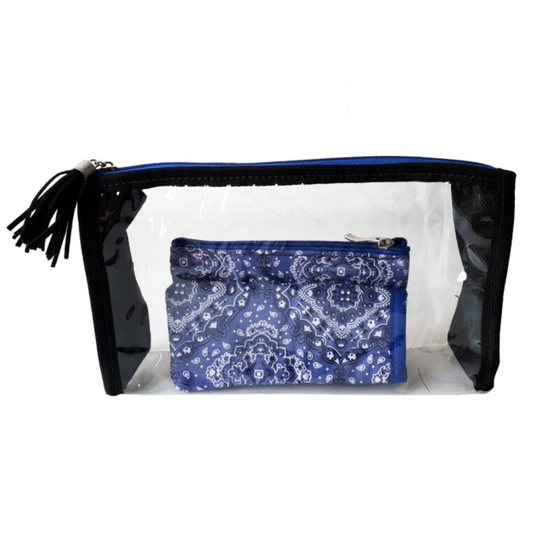 Necessaire Porta Maquiagem Transparente N041gg + B