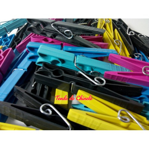Pregador De Roupa Plástico KIT 72 Unidades Mais R