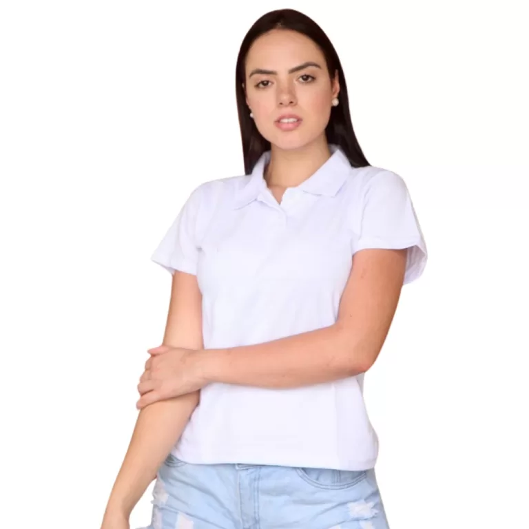 Camisas Polo Femenina Baratas 50% Algodão Pronto 