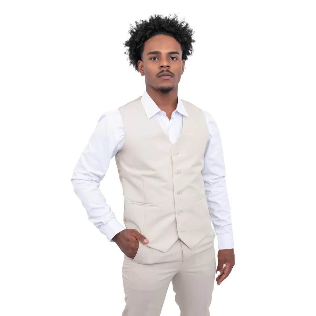 Colete Social Original NERO Slim Masculino Preto Regulável