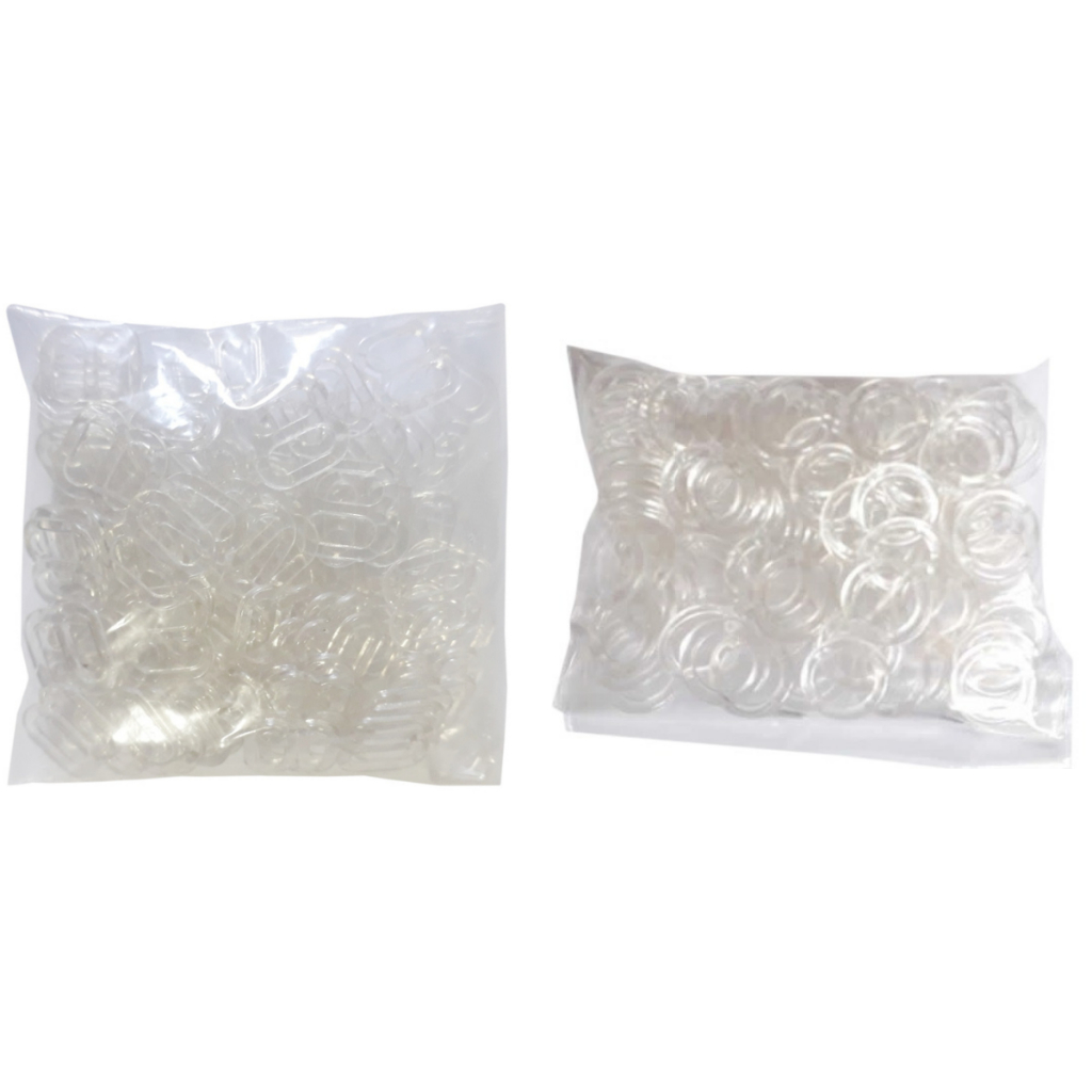 Regulador 08 Mm Argolas 07 Mm Para Calcinhas Sutiãs 200 Unidades