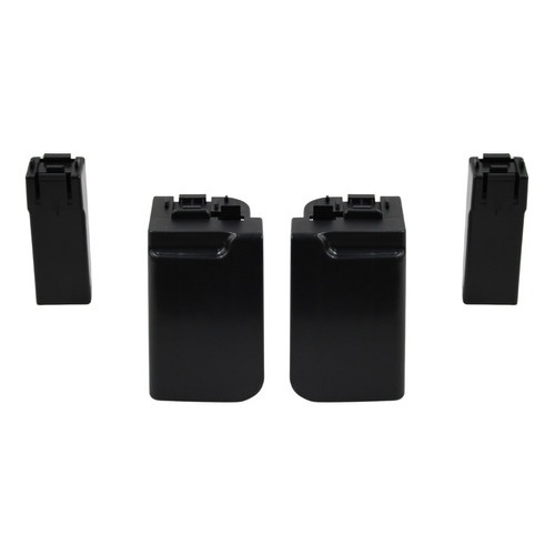 Kit Pés Para Fogão Itatiaia Itaglass Preto de En