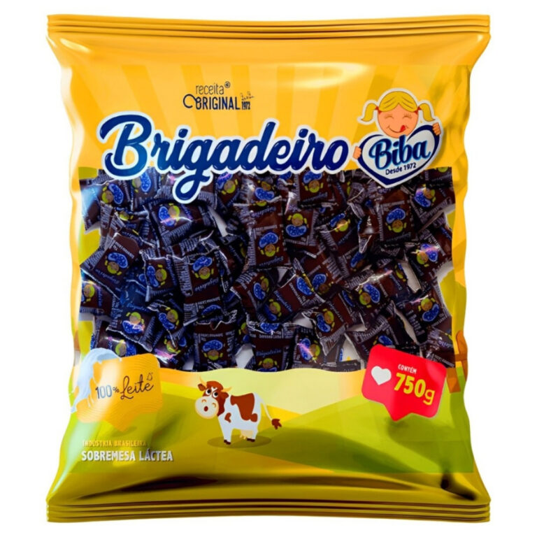 Chup De Leite Brigadeiro 15g cada C/50 Unidades &#