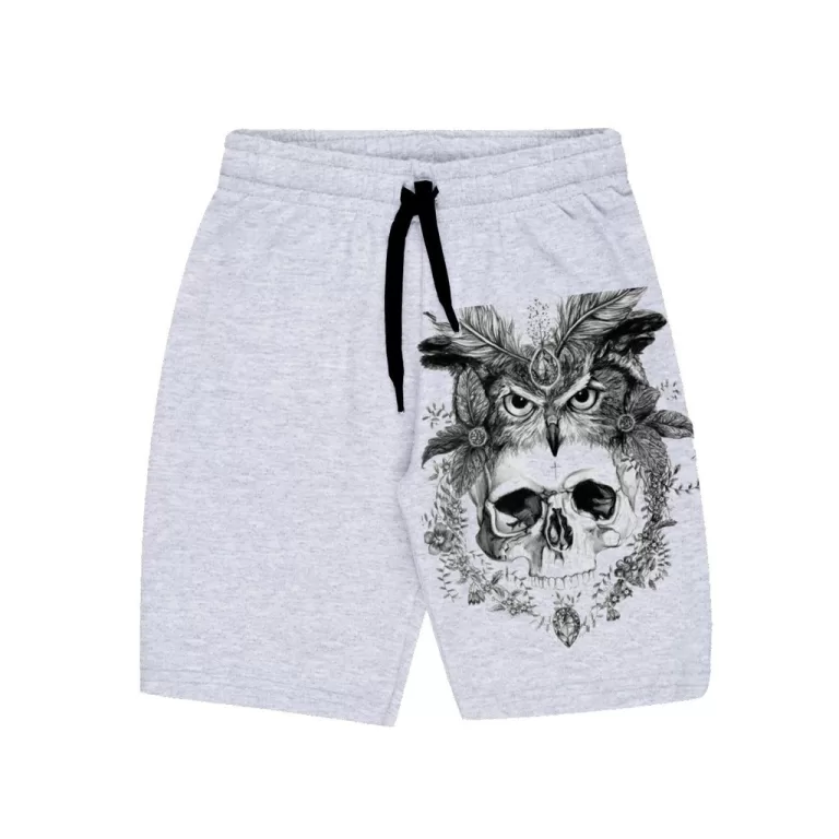Bermuda Masculina de Moletom Estampada por Sublima