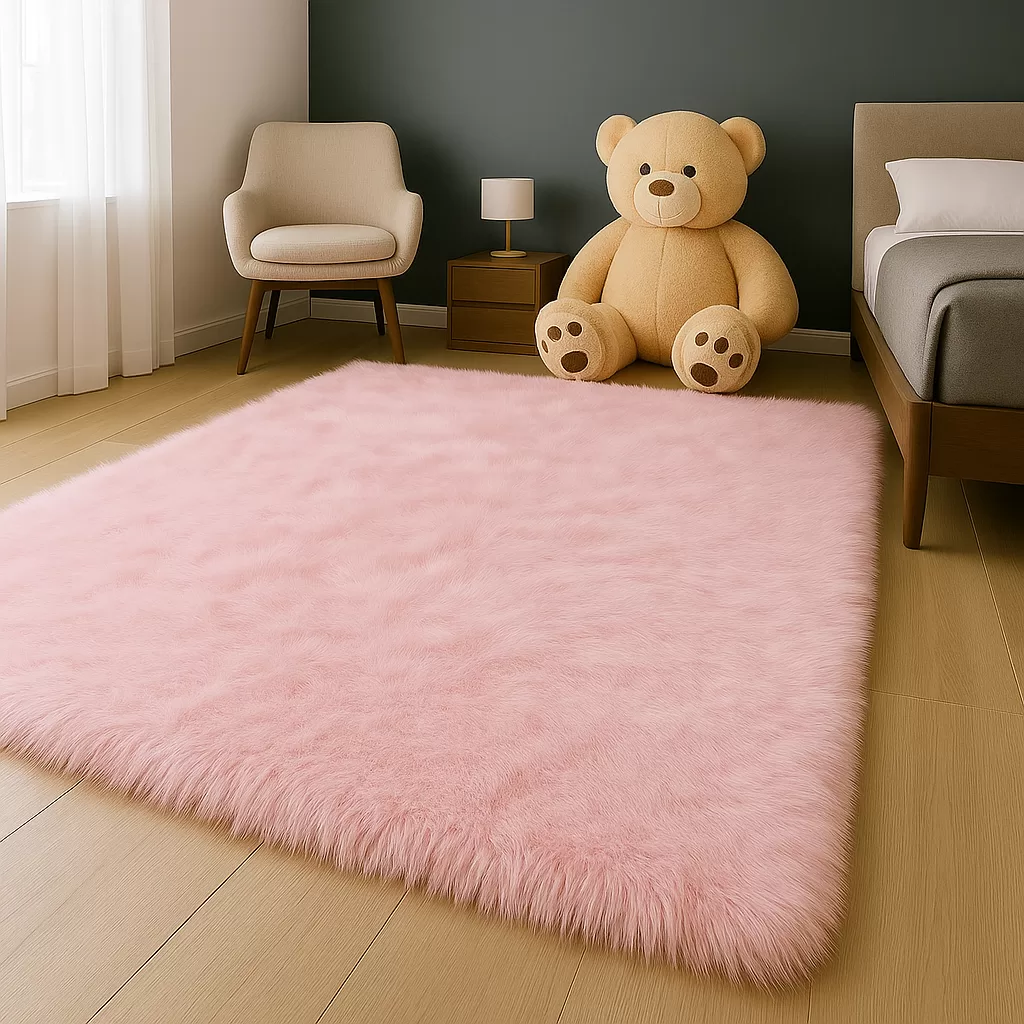 Tapete Felpudo 40mm Para Sala E Quarto 1.0 x 1.40