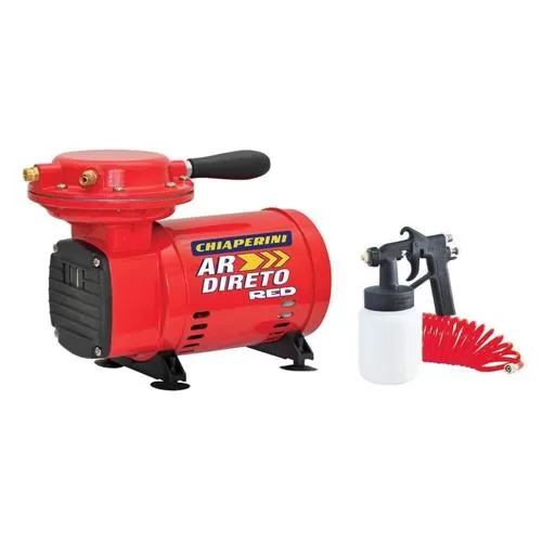 Compressor De Ar Direto Pintura Red 40psi 1/3hp Ch