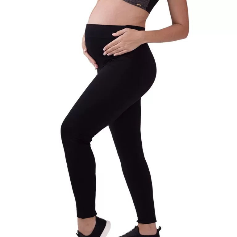 Calça Legging Gestante Tecido antibacteriano Mate