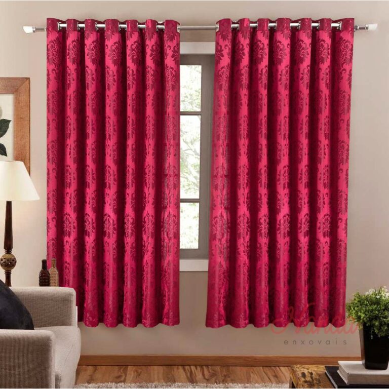 Cortina Jacquard Semi Blackout 2,80m x 1,80m Tecid