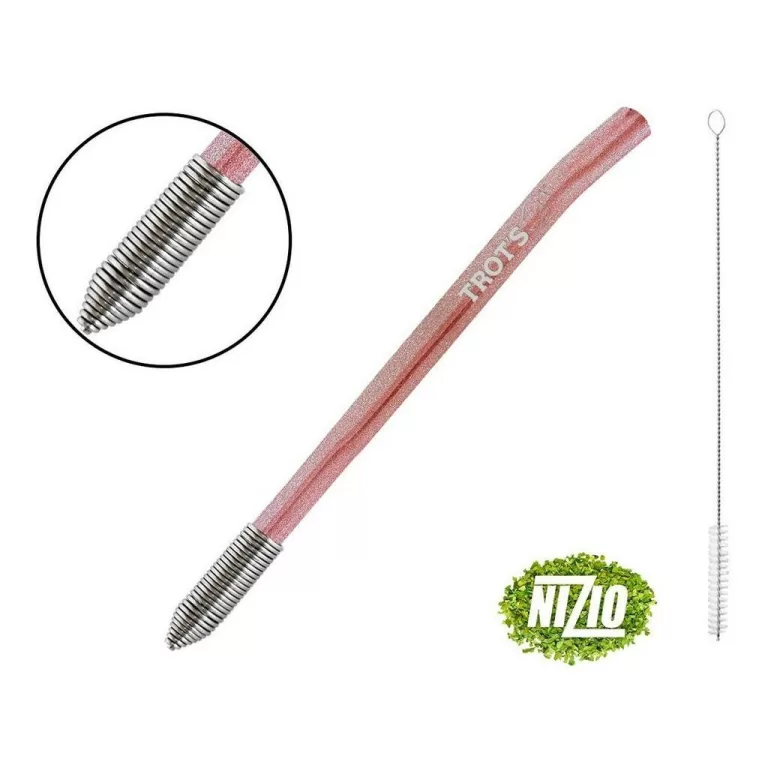 Bomba De Terere E Chimarrao 100% Inox Mola Trots R