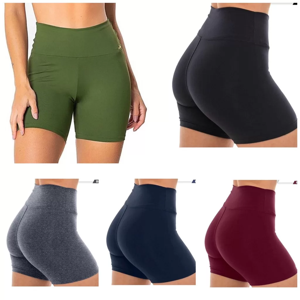 Shortinho Bermudinha Legue Legging Cross Fit Academia Dia Dia Original