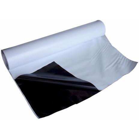 Lona Tanque Silagem Preta Branca 200 Micras 8m X 2