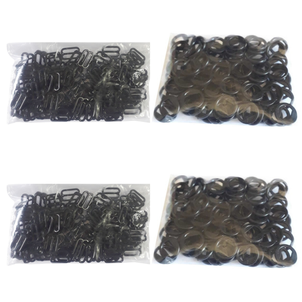 Regulador 09 Mm Argolas 08 Mm Para Sutiãs Camisolas 600 Unidades