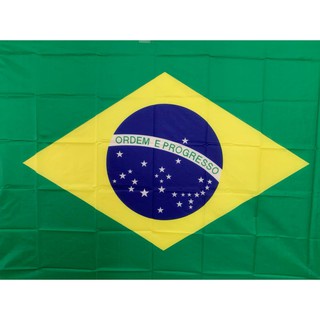 Bandeiras do Brasil 90cm x 120M de Tecido Polieste