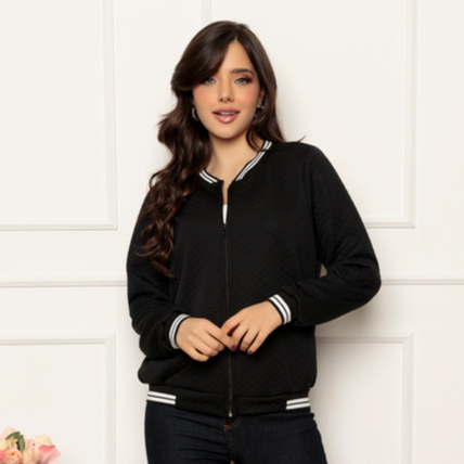 Jaquetinha Bomber Casaco Blusa Feminina Top Promo