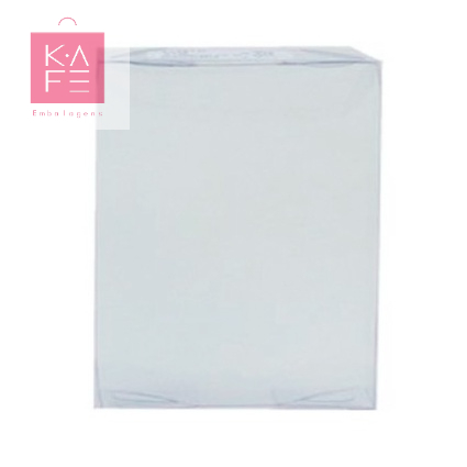 Caixa de Acetato p/ 6 Doces Transparente Ref 36 11
