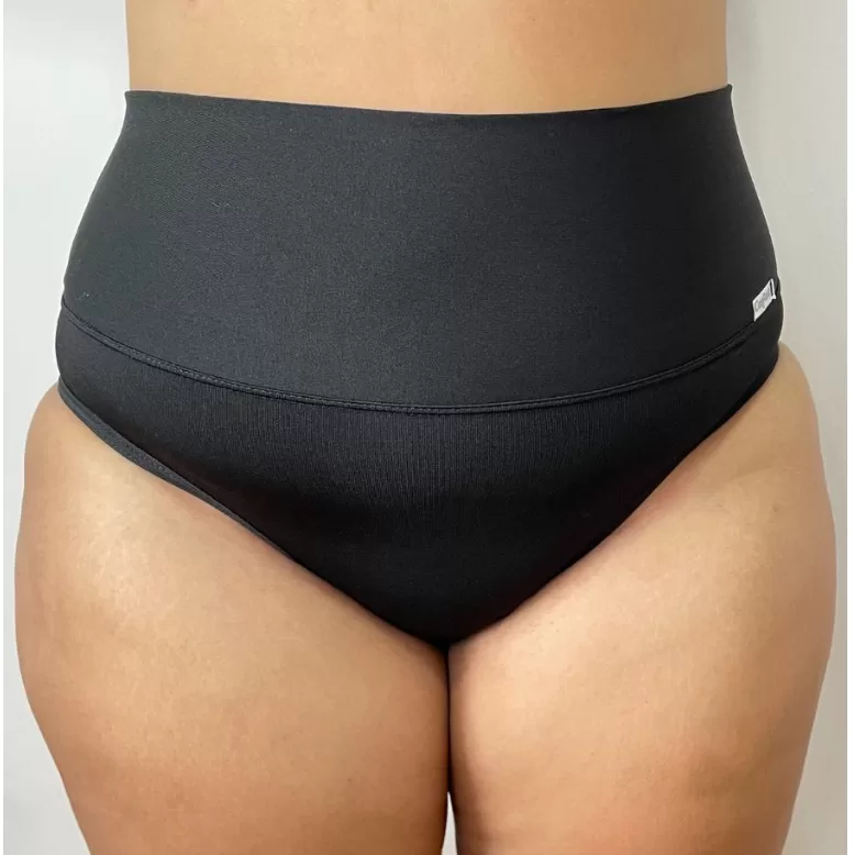 Kit 4 Calcinhas Cinta Modeladora Plus Size Cintura Alta Conforto