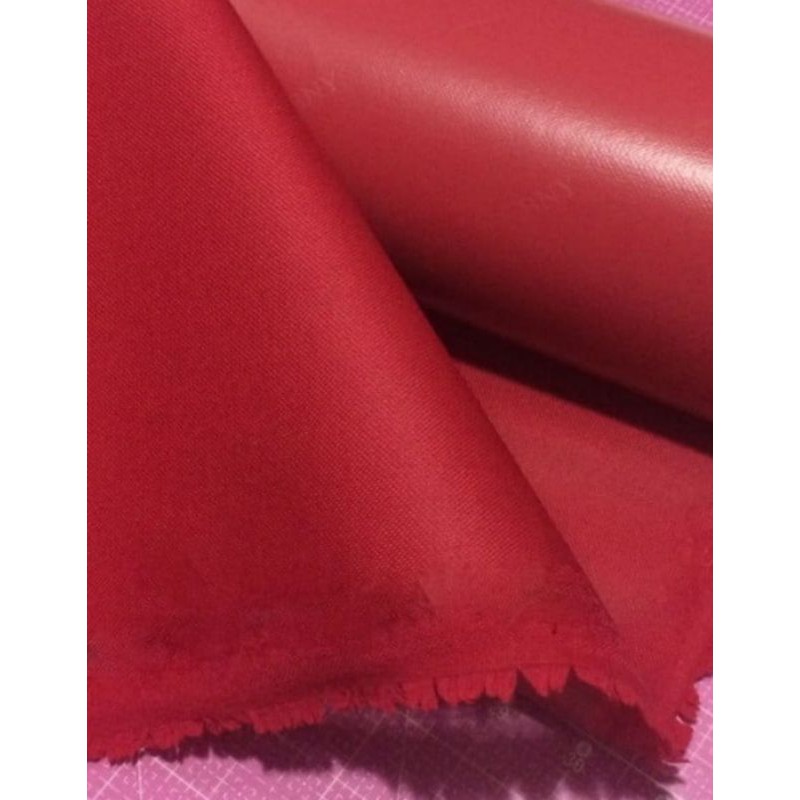Tecido nylon 600 vermelho impermeável 1 metro