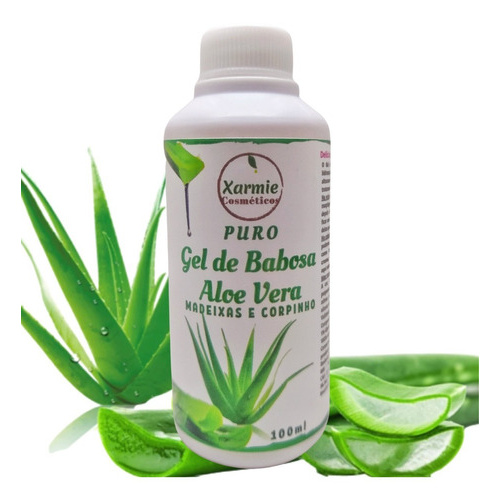 Puro Gel De Babosa Aloe Vera Natural Prensado Frio