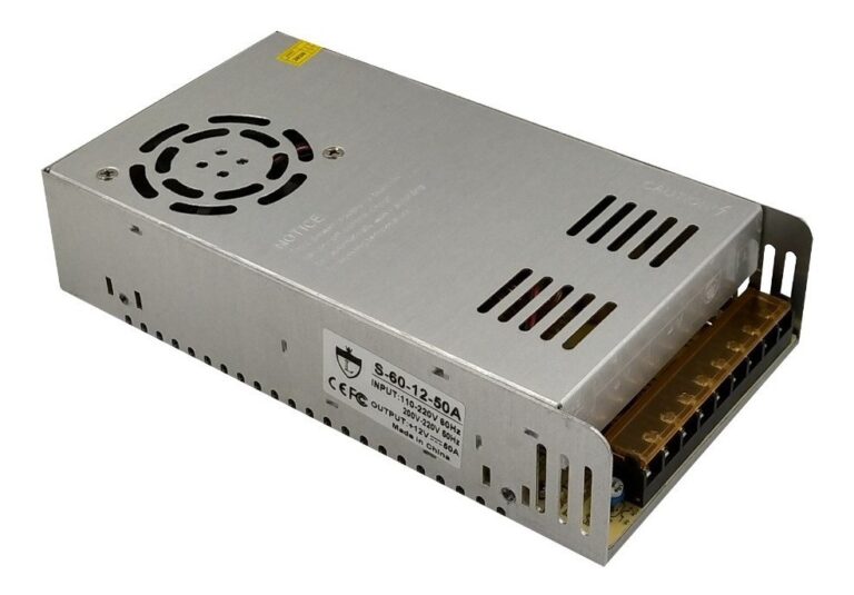Fonte Chaveada 50A 12V 600W Bivolt Som Câmeras Cf