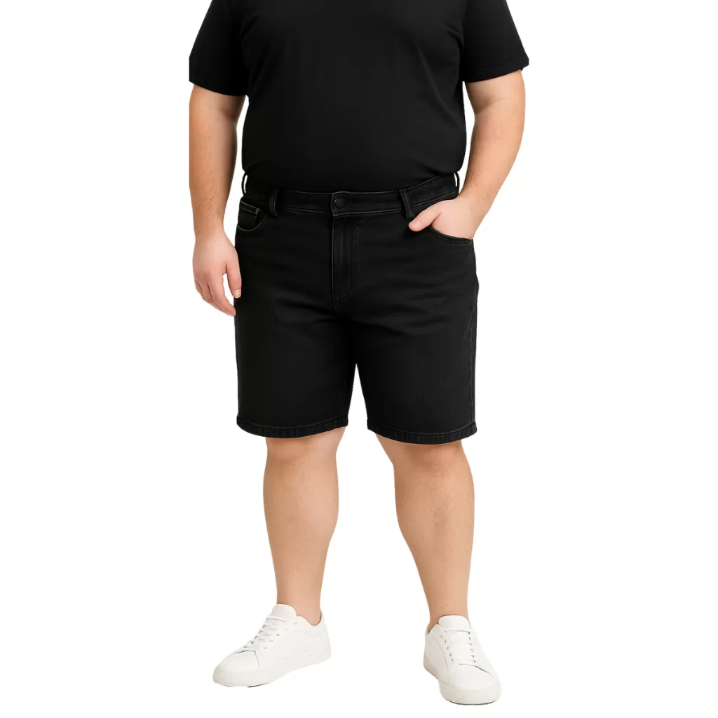 Bermuda Jeans Masculina SLIM com lycra PREMIUM Juvenil e Plus Size