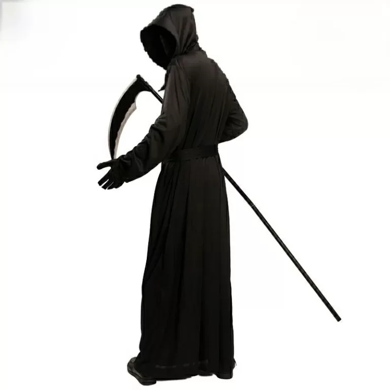 Fantasia para halloween roupa da morte
